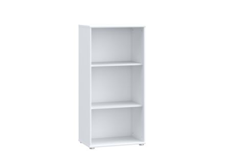 Boekenkast Topic 54x35x111cm - decor - wit
