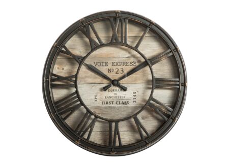 Wandklok Vintage Ø21cm