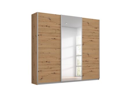 Schuifdeurkast 203cm - decor - artisanale eik