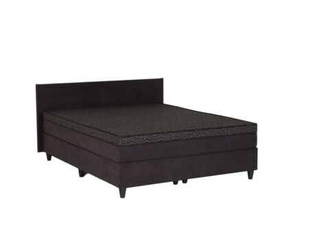 Bedbox BOX53 180x200cm - stof - antraciet