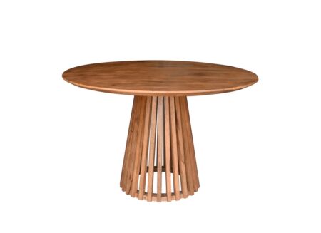 Ronde tafel Stromboli Ø120cm - mango massief - naturel