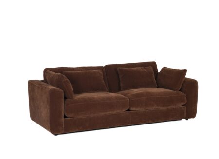 Zetel Granta 3-zit - stof - rood