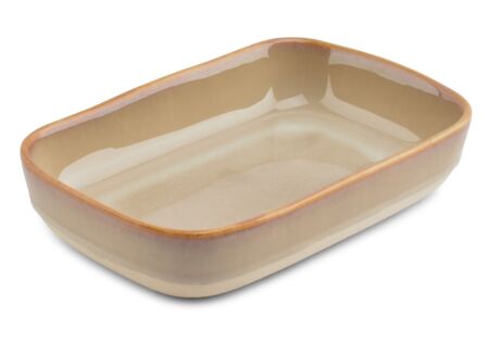 Ovenschaal Oven 23x15,5cm - stoneware - beige