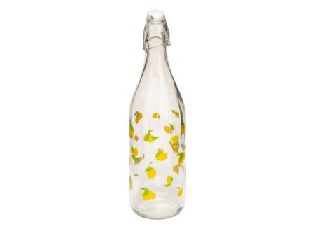 Waterfles Citroen 1L - glas