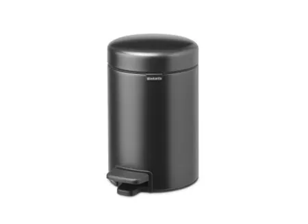 Plus Important - Poubelle à pédale NewIcon Brabantia - 3L - confident grey