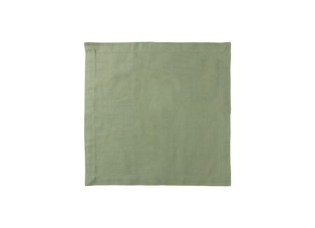 Serviette Essenza 40x40cm - katoen - groen
