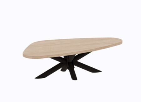 Salontafel Piazza 135x68cm - decor - brushed sand oak nature