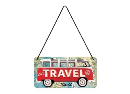 Plakkaat 10x20cm Volkswagen Van