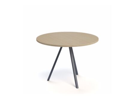 Ronde tafel Triple  Ø100cm - HPL - eik natuur