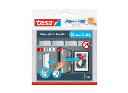 Powerstrips Click Tesa  5,4kg 4paar