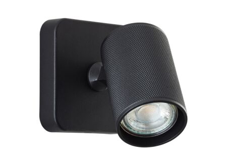 Wandspot Marty zand zwart 5W GU10