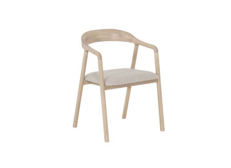 Stoel ST2410  eik massief - beige