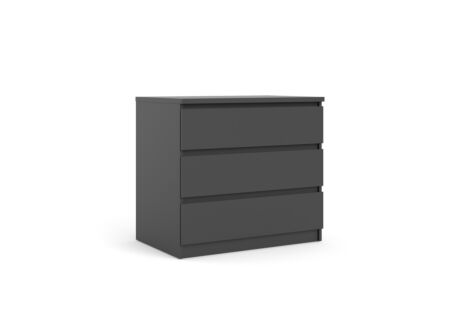 Ladekast Naia 77x50x71cm - MDF - zwart