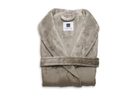 Overzichtsfoto - Badjas M flanel shady sand