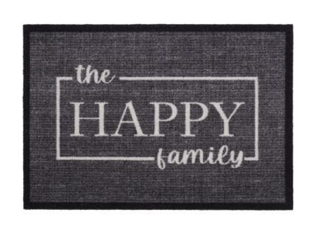 Deurmat Mondial The happy family 60x40cm polyamide multicolor