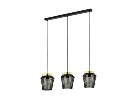 Hanglamp Escandidos 92x22cm 3x40W E27