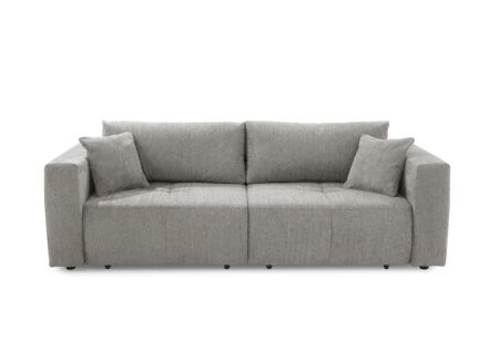 Zetel Relax Bigsofa 4-zit - stof - chenil lichtgrijs