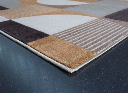 Detail - Tapis Milo 240x340cm - polyester - multicolore