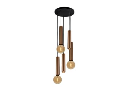 Hanglamp Ø35cm 2xGU10 50W/3xE27 60W