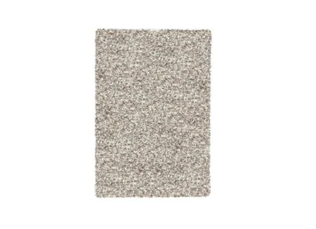 Tapis Twilight 133x195cm poils longs blanc lin - Tapis Twister 133x195cm - polypropylène - blanc & lin