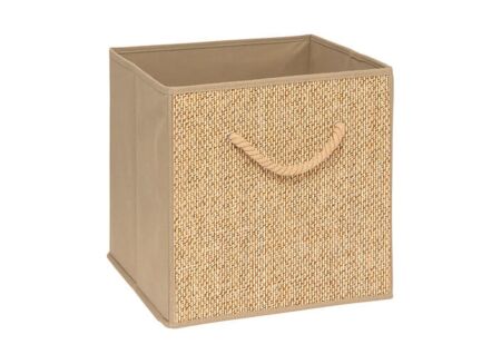 Opbergmand Stemy 31x31x31cm - naturel