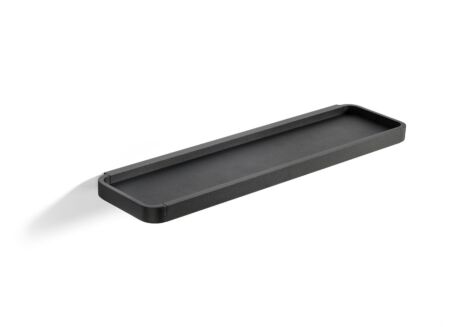 Wandplank 44x11x2,5cm zwart