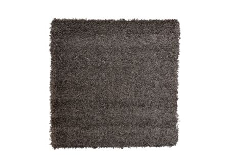 Tapijt Twister 160x160cm - polypropyleen - charcoal