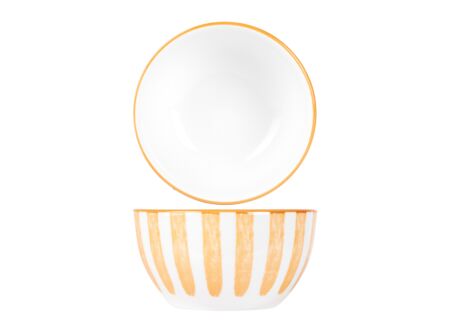 Kom Cabana Ø11,5cm - porselein - oranje