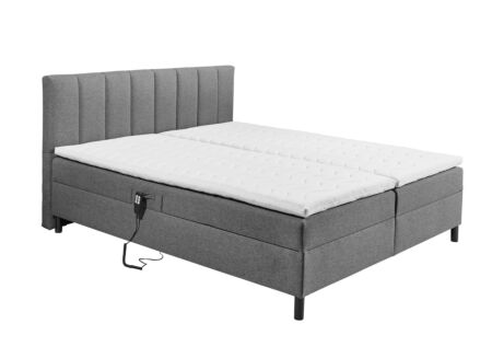 Bedbox Miralindo 180x200cm elektrisch stof nordic graphite