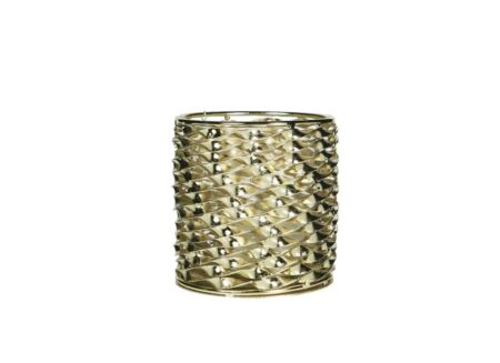 Windlicht Champagne H8cm
