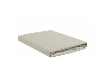 Laken 270x300cm - percale katoen - greige