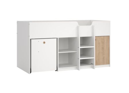 Halfhoogslaper Lyon 90x200cm - decor - wit & jackson hickory