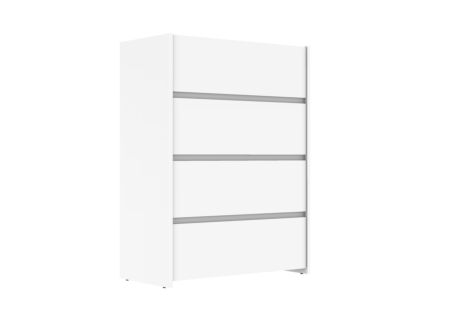 Ladekast Mosaik 80x40x108cm - decor - wit