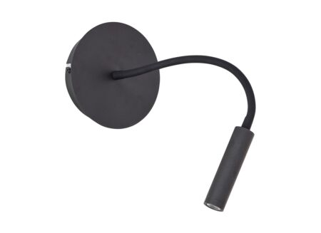 Wandlamp Jutta zand zwart 1x4,1W