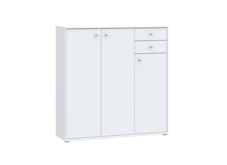 Commode Topic 109x35x111cm - decor - wit