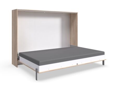 Opklapbed Juist Sonoma 140x200cm - decor - imitatie eik