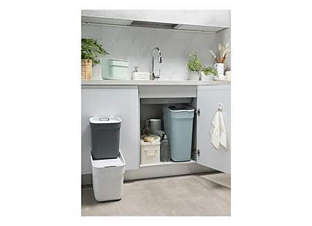 Foto ambiance - Poubelle Ready To Collect 10L gris