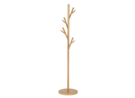 Staande kapstok Brego H185cm - eik massief - naturel