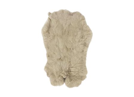 Konijnenvacht 30x40cm beige