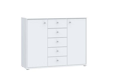 Commode Topic 109x35x86cm - decor - wit