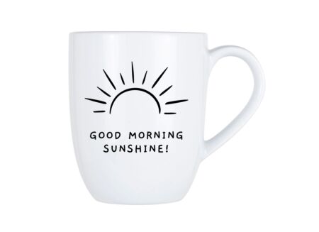 Mok Cosy Good morning sunshine 53cl - porselein - wit