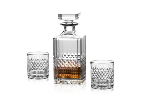 Whiskey set Vintage Bond 76cl set van 3