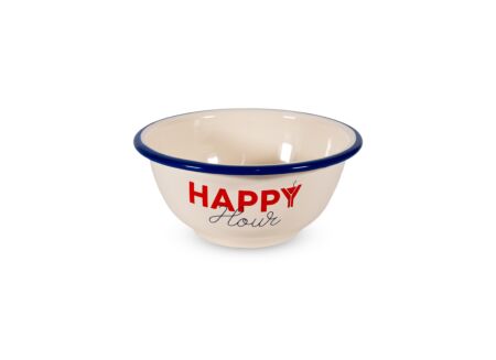 Kom Happy Hour Ø14x6,5cm - email - multicolor