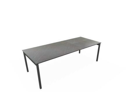 Tafel Cabrio 150/240x90cm - HPL - marmara