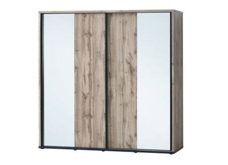 Schuifdeurkast Elvira 240cm - decor - canada oak