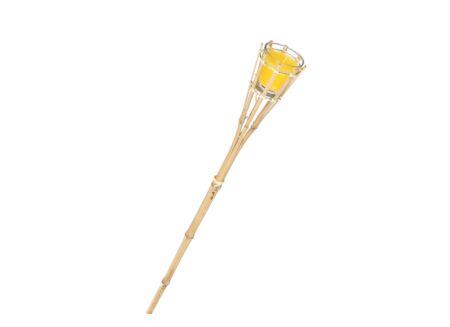 Tuinkaars Bamboe Fakkel Met Citronella Kaars