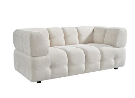 Zetel Tortuga 2-zit - polyestervezel - beige