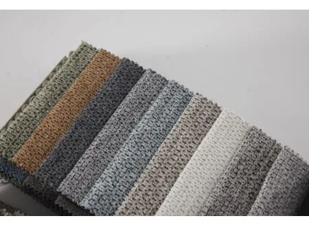 Kleurstaal - Hoeksalon Ezra 325x178cm - stof - greige