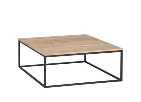 Salontafel Fetich 100x100cm - eik massief - naturel