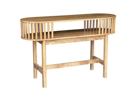 Wandtafel Cupertino 120x40cm - mango massief - naturel